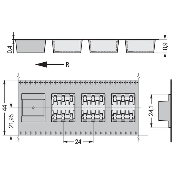 Through-Board SMD PCB Terminal Block image 6