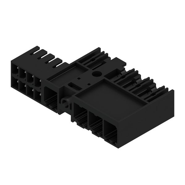 Hybrid connector (board connection), 7.62 mm, Number of poles: 4, Outg image 2