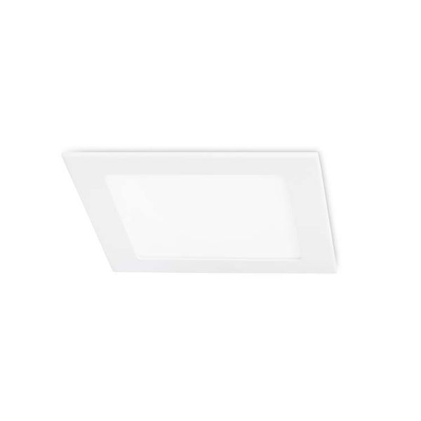 Downlight IP23 Easy Square 170mm LED 10W 3000K White 874lm image 1