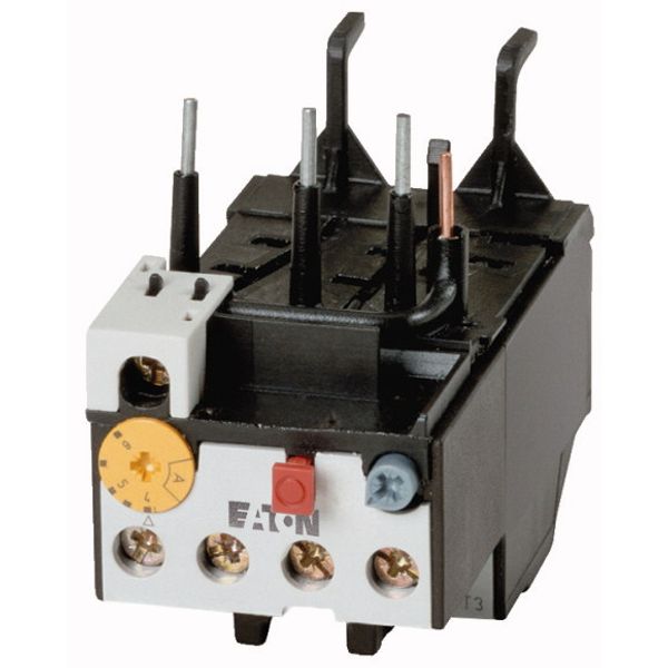 Overload relay, ZB32, Ir= 0.1 - 0.16 A, 1 N/O, 1 N/C, Direct mounting, IP20 image 1