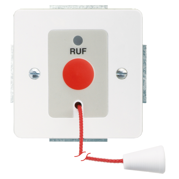 ***CALL BUTTON INSERT W/C  PNL PURE WHITE image 3