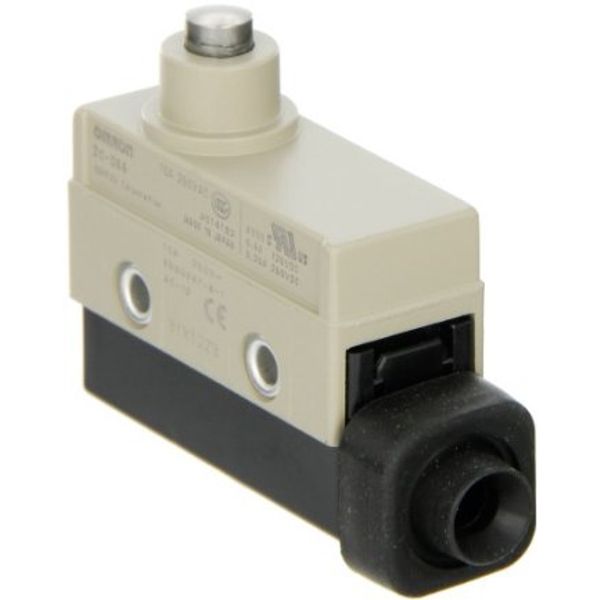 Enclosed basic switch, plunger, SPDT, 15A ZC551000G image 1