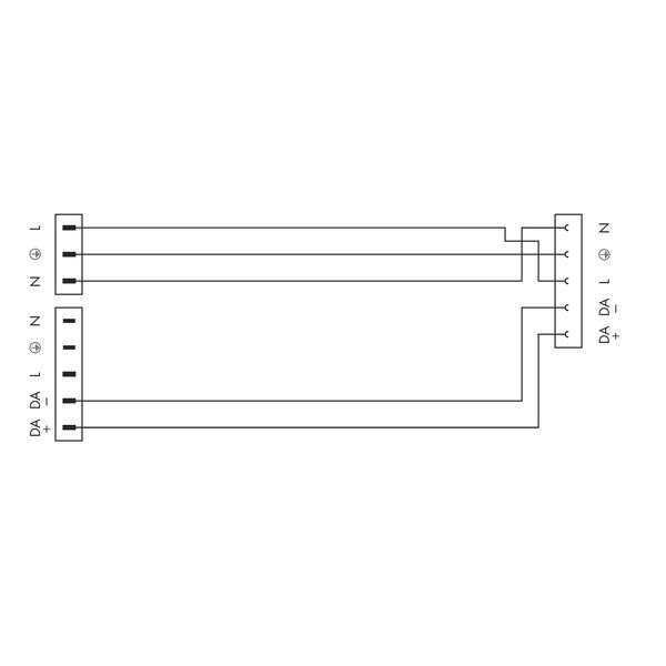 Snap-in socket 3-pole Cod. B pink image 6