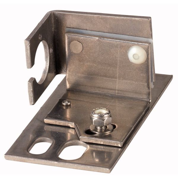 Fixing bracket, M18, adjustable, stainless steel image 1