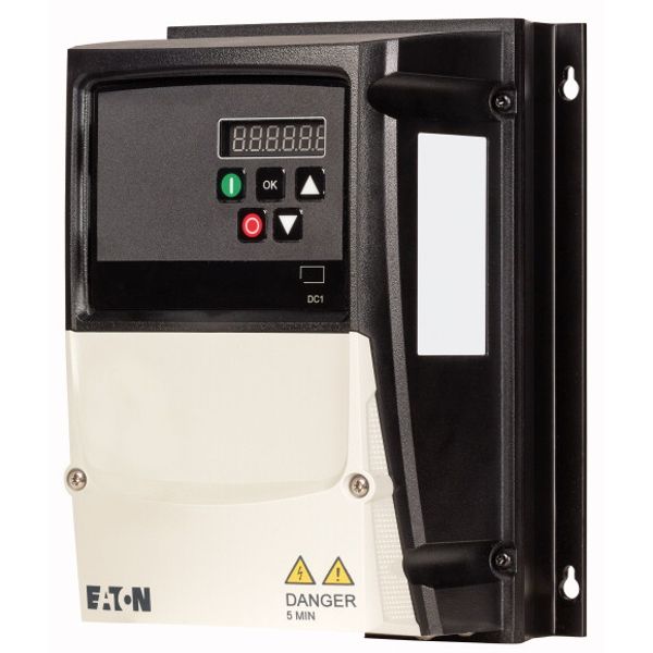 Variable frequency drive, 230 V AC, 1-phase, 7 A, 1.5 kW, IP66/NEMA 4X, Radio interference suppression filter, 7-digital display assembly, Additional image 2