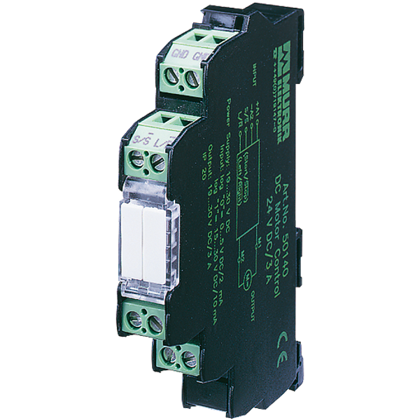 DC-MOTOR COMMUTATING CIRCUIT IN: 24 VDC - OUT: 24 VDC / 3 A image 1