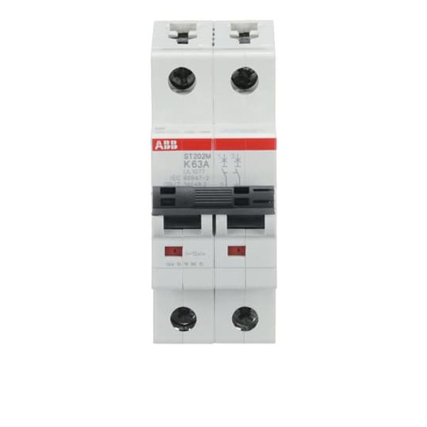 ST202M-K63 Miniature Circuit Breaker - 2P - K - 63 A image 1