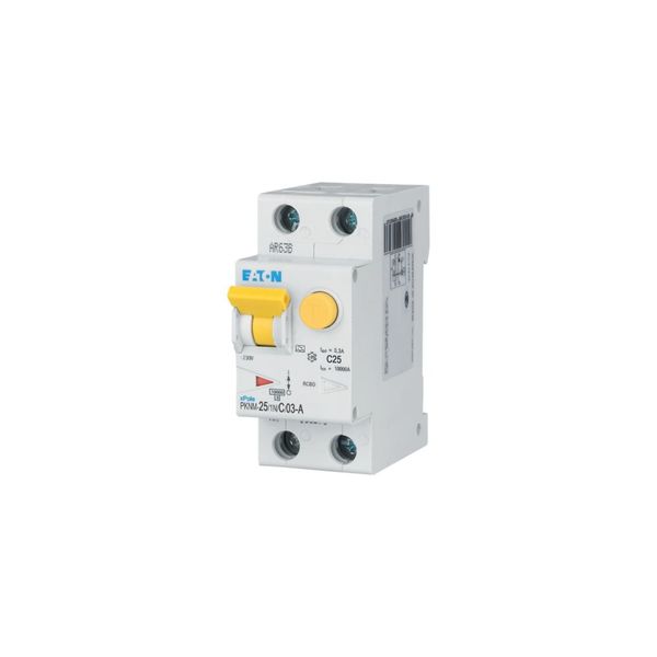 RCD/MCB combination, 25 A, 300 mA, MCB trip characteristic: C, 1p+N, RCD trip characteristic: A image 34