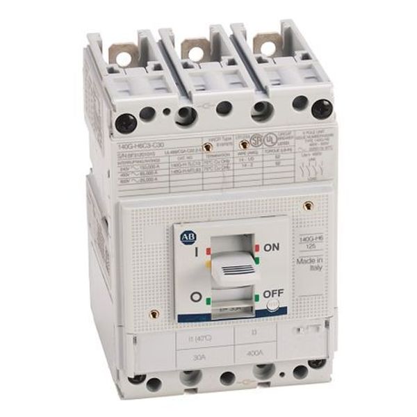 Allen-Bradley, 140G - Molded Case Circuit Breaker, H frame, 65 kA, T/M - Thermal Magnetic, Rated Current 60 A image 1