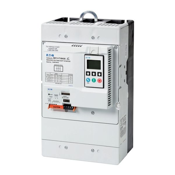 Soft starter, 304 A, 200 - 600 V AC, Us= 24 V DC, with control unit and pump algorithm, Frame size T image 1