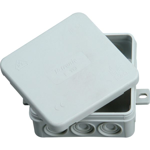 Junction box, surface mounted, for humid image 1