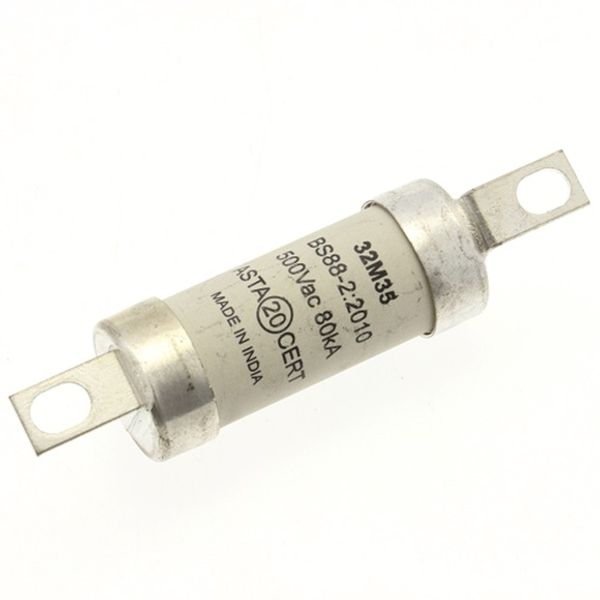 Fuse-link, LV, 32 A, AC 500 V, BS88/A2, 22 x 85 mm, gM, BS, 32M35 image 3