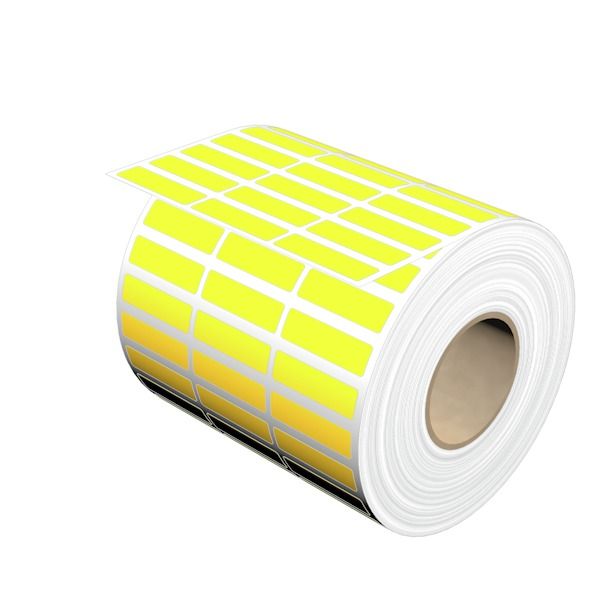 Device marking, Self-adhesive, halogen-free, 32 mm, Polyester, yellow image 2