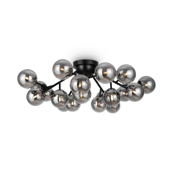 Modern Dallas Ceiling lamp Black image 1