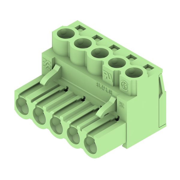 PCB plug-in connector (wire connection), 5.08 mm, Number of poles: 5,  image 4