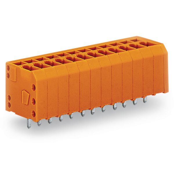 PCB terminal block 1.5 mm² Pin spacing 3.81 mm orange image 3