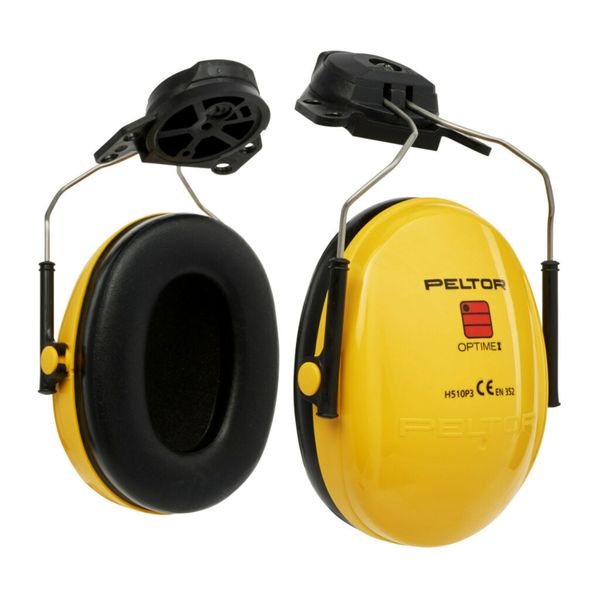 3M™ PELTOR™ Optime™ I Earmuffs, Yellow, Helmet Mounted, H510P3E-405-GU image 10