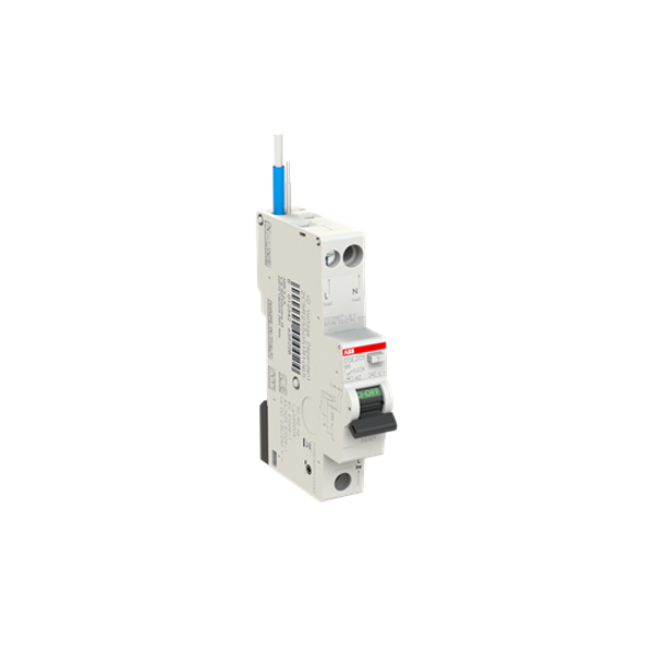 DSE201 B6 AC30 - N Blue Residual Current Circuit Breaker with Overcurrent Protection image 2