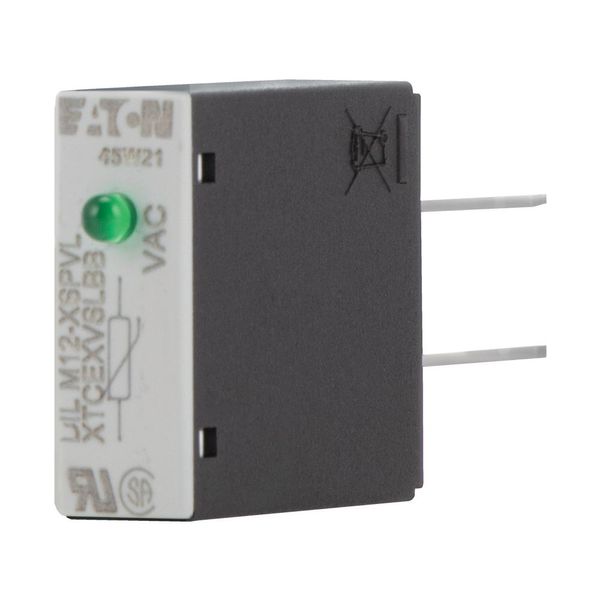 Varistor suppressor circuit, +LED, 24 - 48 AC V, For use with: DILM7 - DILM15, DILMP20, DILA image 7