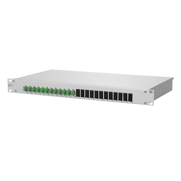 OpDAT fix patch panel VIK 12xLC-Duplex APC OS2 image 1