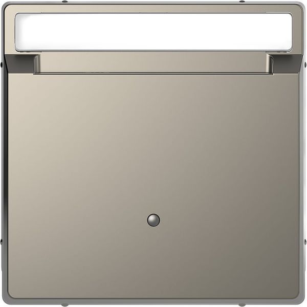 Card switch with label, nickel metallic, system design image 1