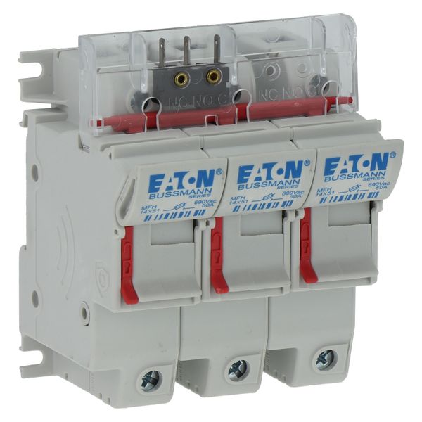 Fuse-holder, low voltage, 50 A, AC 690 V, 14 x 51 mm, 3P, IEC image 22