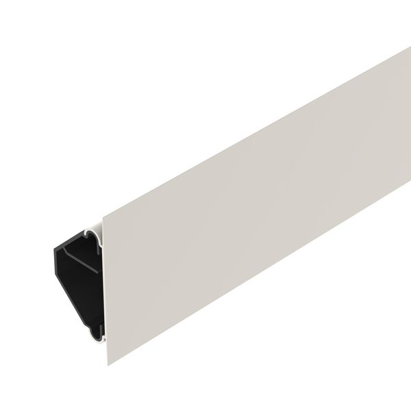 ECK 5050 rws  Corner channel ECK50, 50x80x2500, pure white Polyvinyl chloride image 1