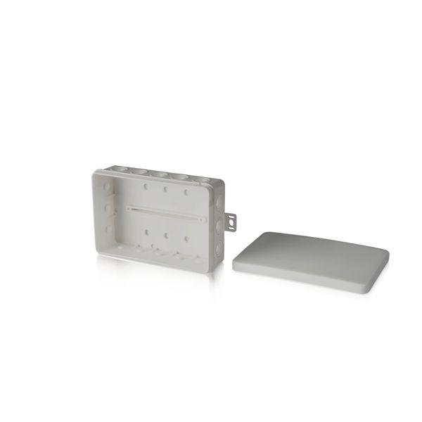 Wet room junction box IP54,134x89x40, gray image 2