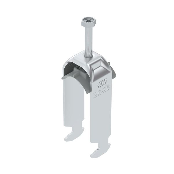 BS-H2-K-28 ALU Clamp clip 2056 double 22-28mm image 1
