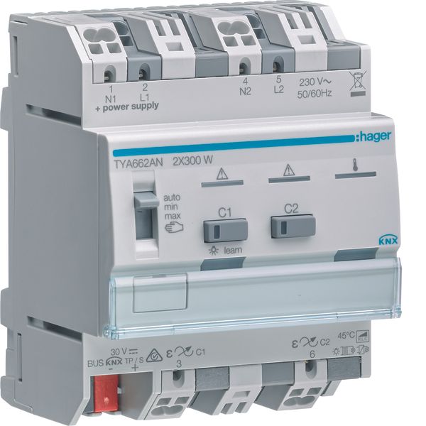 DIMMER 2 CHANNELS 300W SYST PARAL image 1