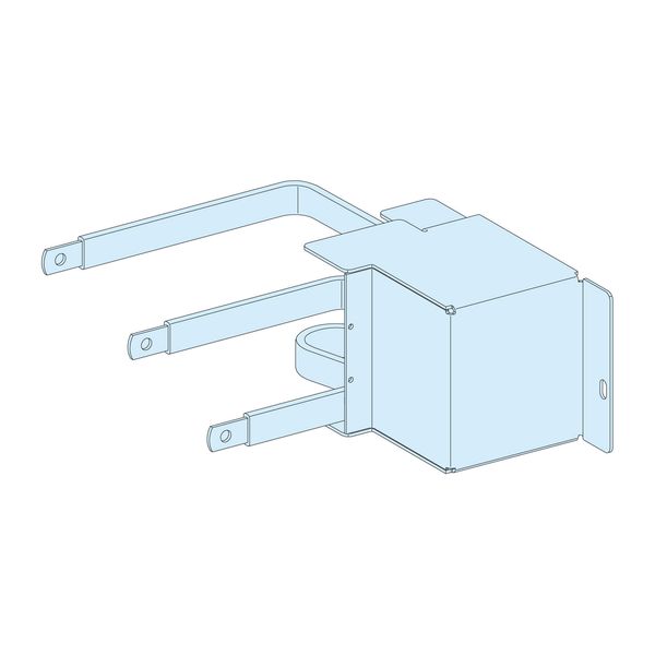 Connection for horizontal plug-in NSX250 with toggle, 3P 250A, on Linergy LGY image 1