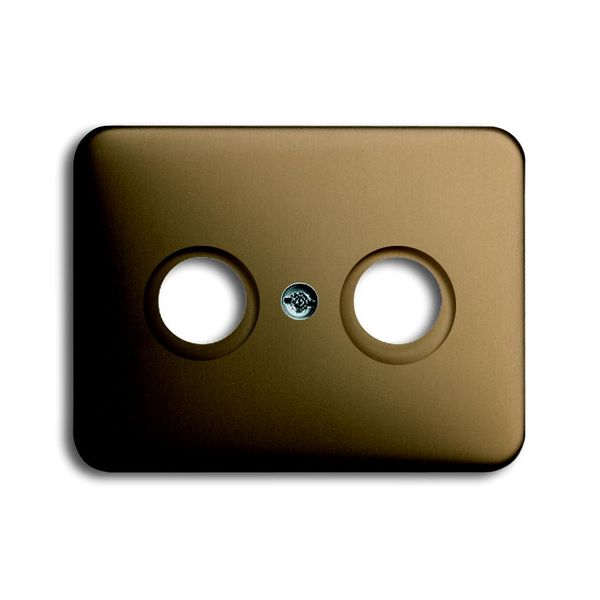 1743-21 CoverPlates (partly incl. Insert) carat® bronze image 1