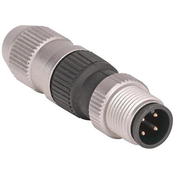 Allen-Bradley 889D-M4CE-H Insulation Displacement Connector, DC Micro (M12), Straight Male, 4-Pin, 5.5-8mm (0.22-0.31 In) image 1