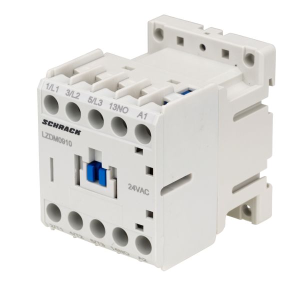 Contactor 3-pole, CUBICO Mini, 4kW, 9A, 1NO, 24VAC image 7