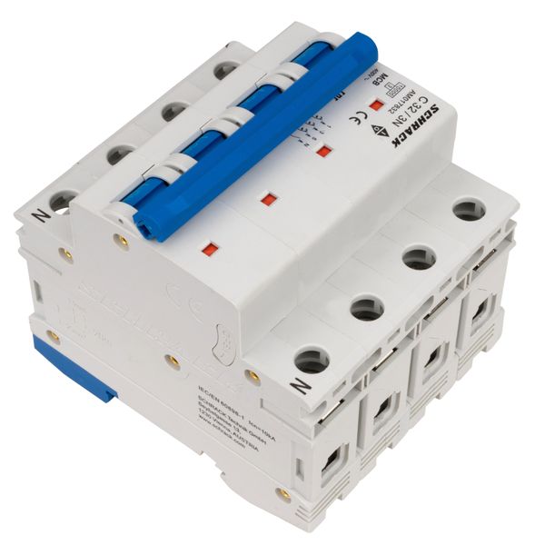 Miniature Circuit Breaker (MCB) AMPARO 10kA, C 32A, 3+N image 6