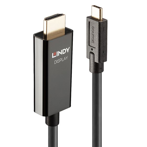 10m USB Type C to HDMI® 4K60 Adapter Cable with HDR Creates reliable 4K connections between a USB Type C equipped computer and an HDMI® display at longer distances image 1