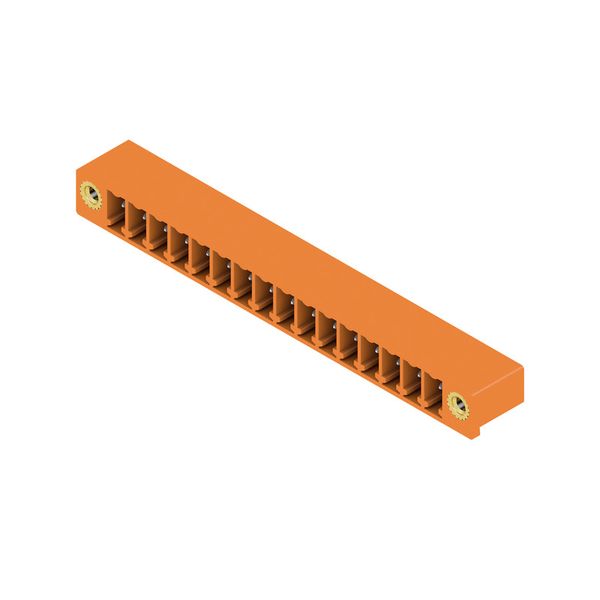 PCB plug-in connector (board connection), 3.81 mm, Number of poles: 16 image 4