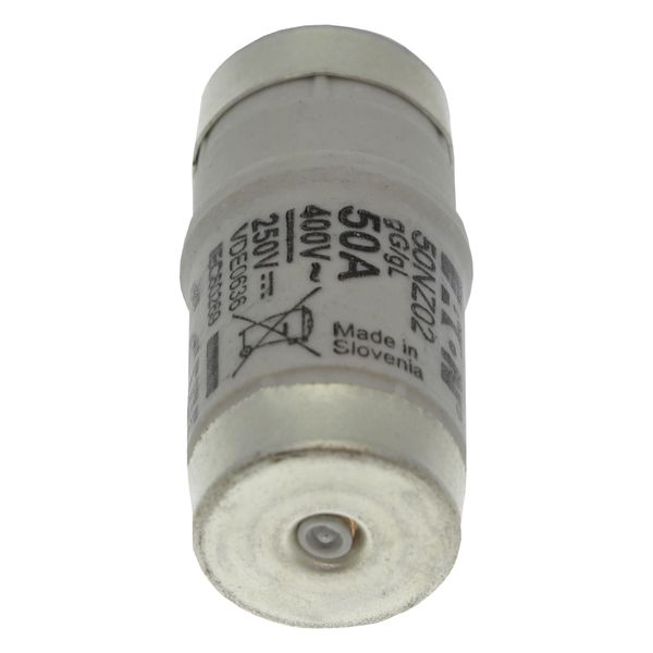 Fuse-link, LV, 50 A, AC 400 V, D02, aR, IEC, ultra rapid image 22