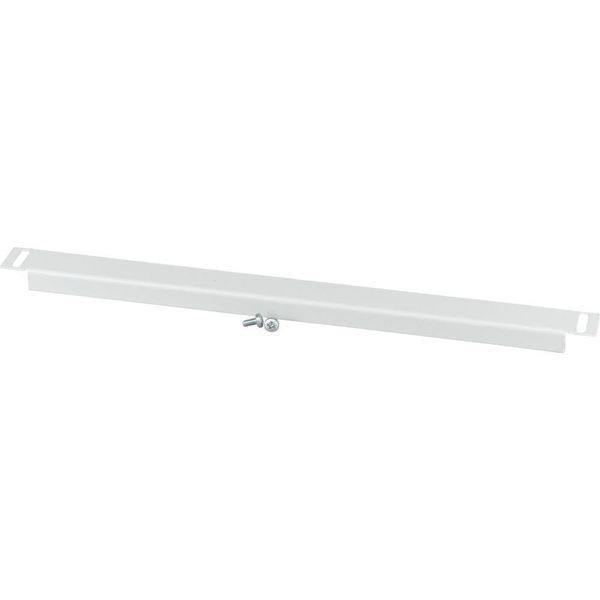 Bottom/Top coverstrip 35mm long, blind, IP20, for 1200mm Sectionwidth, grey image 3