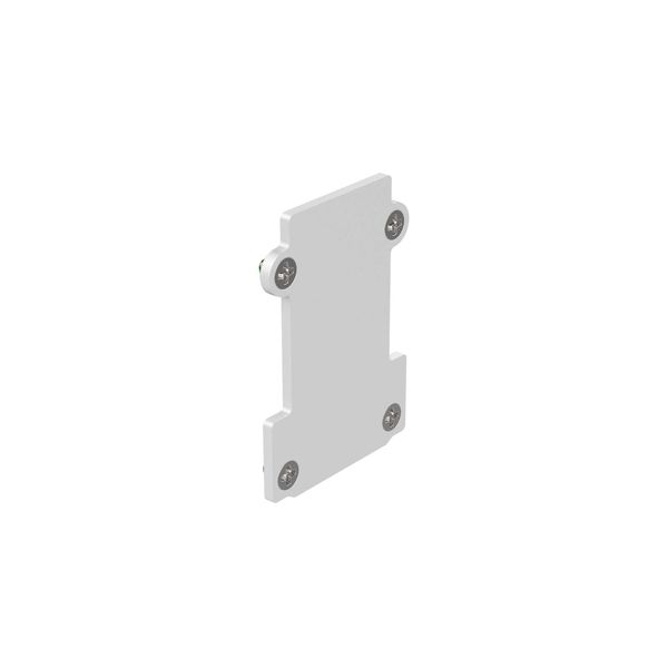 EGO END CAP RECESSED SENZA FORO WH image 1