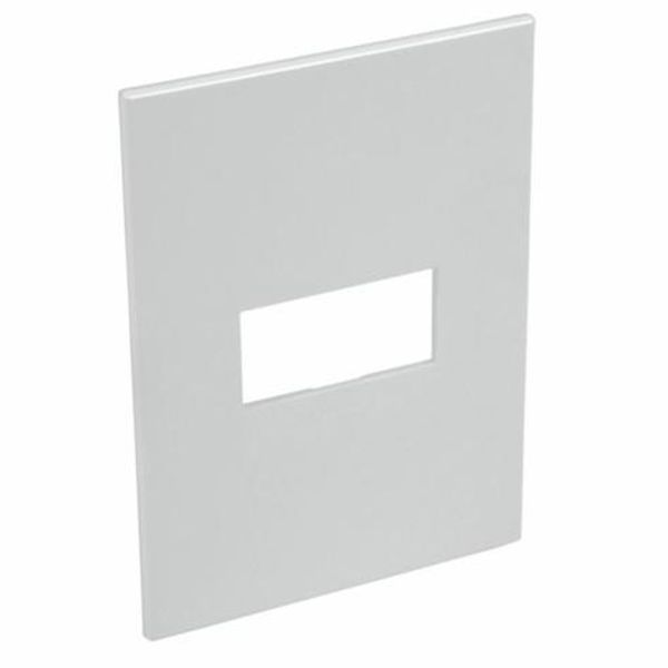 Arteor™ - American and South African standard plate square version 1 horizontal modules for 2'' x 4'' box - Soft Alu image 1