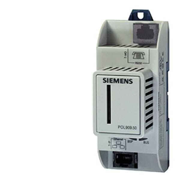 POL909.50/STD - Climatix POL909.50/STD Web module; complete with Web package, to visualize the system image 1