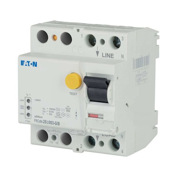 Digital residual current circuit-breaker, all-current sensitive, 25 A, 2p, 30 mA, type G/B image 10