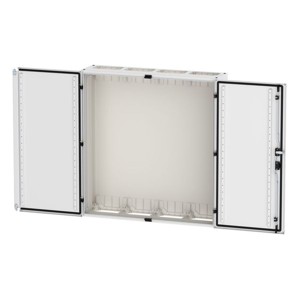 Wall-mounted enclosure EMC2 empty, IP55, protection class II, HxWxD=1100x1050x270mm, white (RAL 9016) image 16