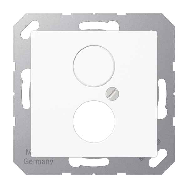 Centre plate f.Hifi socket A562WW image 1