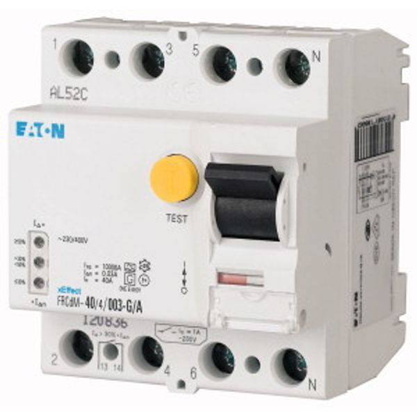 Digital residual current circuit-breaker, 63A, 4p, 30mA, type R image 1