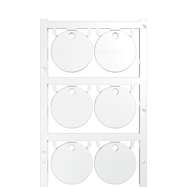 Device marking, Ø 30 mm, with 3.5 mm mounting hole, 30 mm, Printed cha image 2