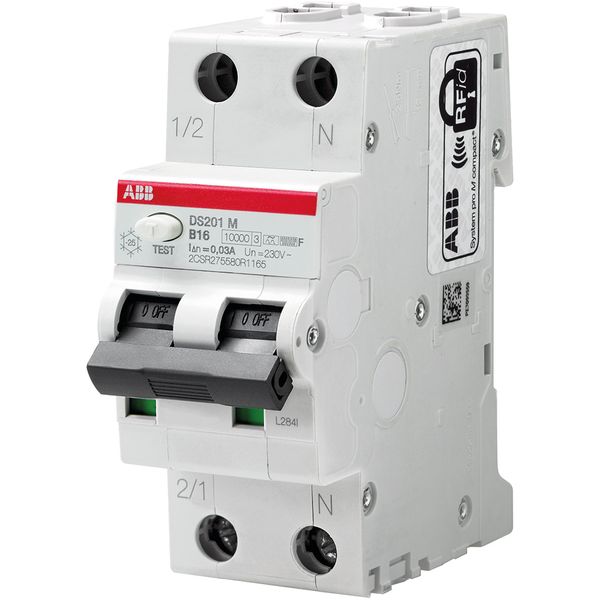 DS201 M B6 F30 Residual Current Circuit Breaker with Overcurrent Protection image 1