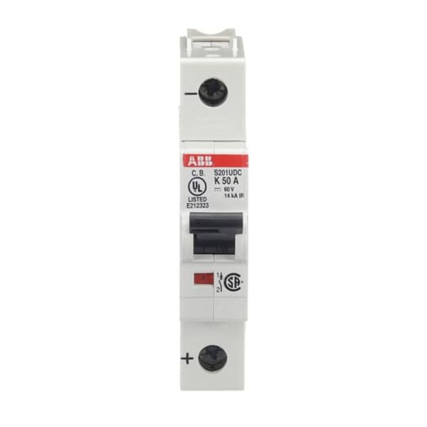 S201UDC-K50 Miniature Circuit Breaker - 1P - K - 50 A image 4