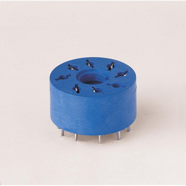 PCB socket blue, diameter 20,5mm.for 60.12 (90.14) image 3